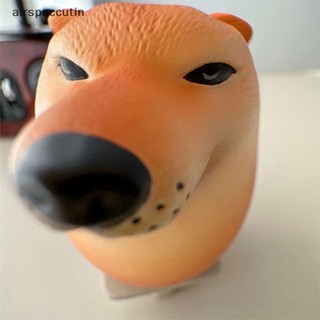 Airspeccutin Quả Trứng Chó shiba inu Thực Tế Bằng pvc Để Bàn Trang Trí Nội Thất Văn Phòng / Làm Quà Giáng Sinh Vui Nhộn