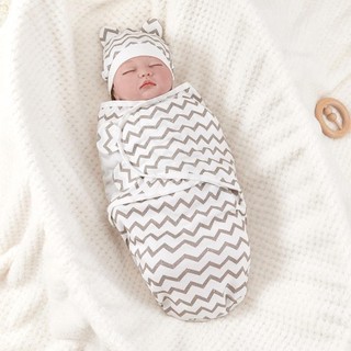 SWEETASHAHEARTS Túi ngủ sơ sinh, Khăn quấn quấn Cotton chống đá cho bé, Bán chạy Ấm áp có thể điều chỉnh Bộ trang phục sơ sinh mềm mại quấn sơ sinh