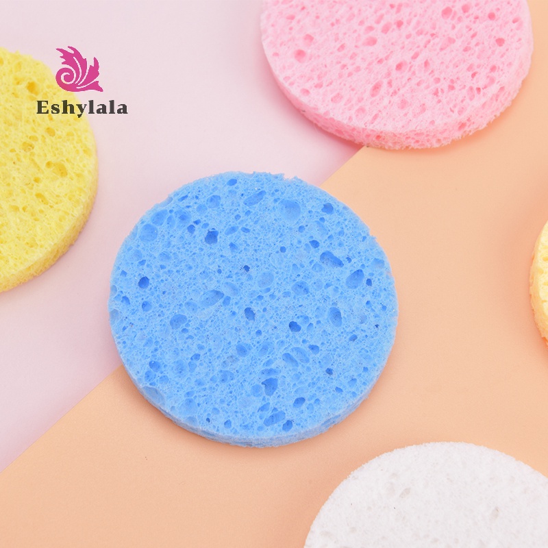 10 Miếng Bọt Biển Làm Sạch Da Mặt Mềm Mại Rửa Mặt SPA Tẩy Tế Bào Chết Chăm Sóc Da Mặt [MỚI]