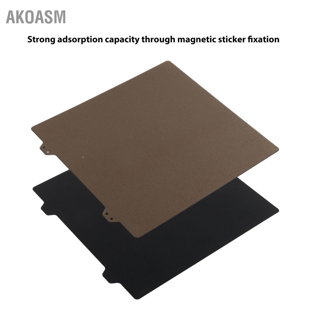 AKOASM Máy In 3D Nhiều Màu Sắc PEY PEI Build Tấm 235X235 Mm Thép Lò Xo ...