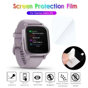 Kính Cường Lực Trong Suốt Viền Cong Bảo Vệ Màn Hình Chống Trầy Cho Garmin VenuSQ2 VenuSQ 999D HD Garmin Venu SQ2 SQ