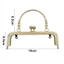 ESSENCEH Ví Khóa Khung, Túi Cổ Điển Phần Cứng Ví Khung Kiss Clasp, Túi Kim Loại Mini Kẹp Tay Cầm Túi Phụ Kiện
