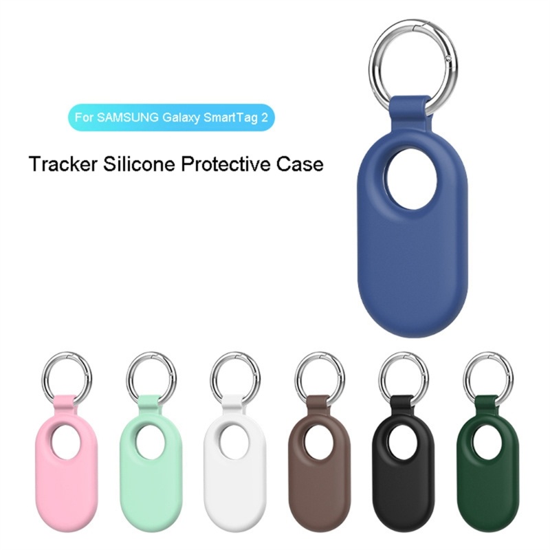 GODD Thích Hợp Cho Smarttag 2 Vỏ Bảo Vệ Silicon Móc Khóa Chó Thú Cưng Theo Dõi Định Vị Nhà Ở Chống Trầy Xước