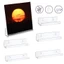 Giá đỡ hiển thị bản ghi ICUCKO, Kệ CD 4 / 7 / 12 inch Acrylic, Giá lưu trữ Album ghi âm treo tường sáng tạo