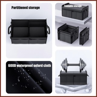 Hộp Đựng Đồ Dùng Để Cốp Xe Hơi 60L Tiện Dụng Cho Các Hoạt Động Ngoài Trời