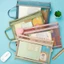 Túi lưu trữ văn phòng phẩm FAVORITEGOODS, Túi dây kéo lưới công suất lớn A4, Túi sắp xếp trong suốt hữu ích Túi trang điểm mỹ phẩm hai lớp