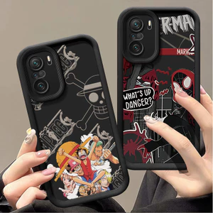 ốp lưng Poco F3 ốp lưng Redmi K40 ốp lưng Redmi K40 Pro ốp lưng Xiaomi 11i 5G ốp lưng ONE PIECE Họa Tiết Cool Boy ốp lưng Điện Thoại Dày Silicon Mềm HT-KLQTY