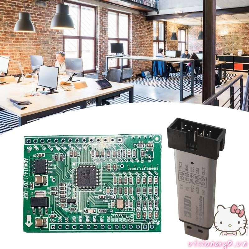 Tầm nhìn Mô-đun bảng học tập DSPmini Chip đơn nhỏ gọn và mạnh mẽ ADAU1401