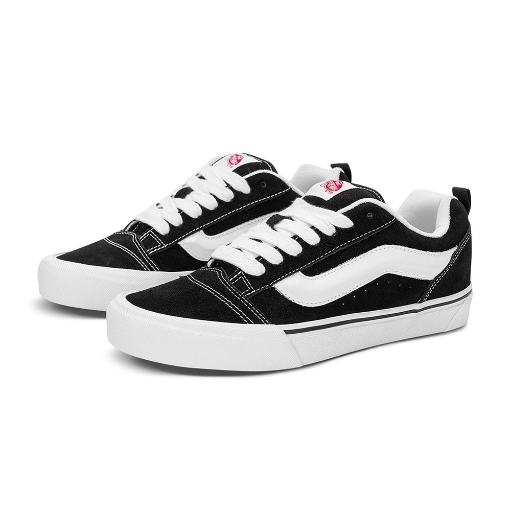 [Rẻ vô địch] Giày Vans chính hãng Knu Old Skool Black White - Đen Trắng - Top Best Seller