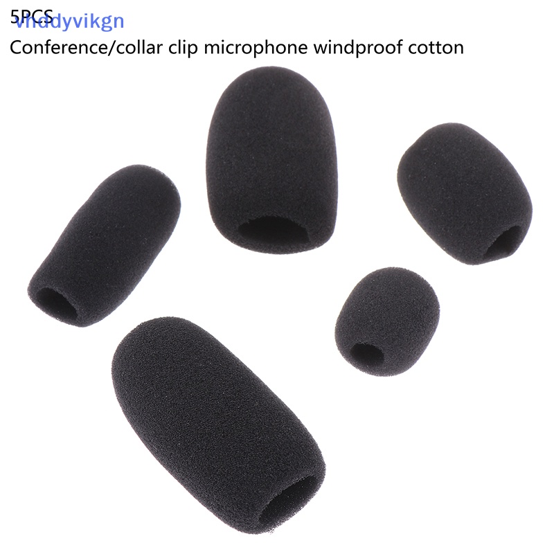 Bộ 5 Mút Bọc Tai Nghe Màu Đen Có mic Tiện Dụng