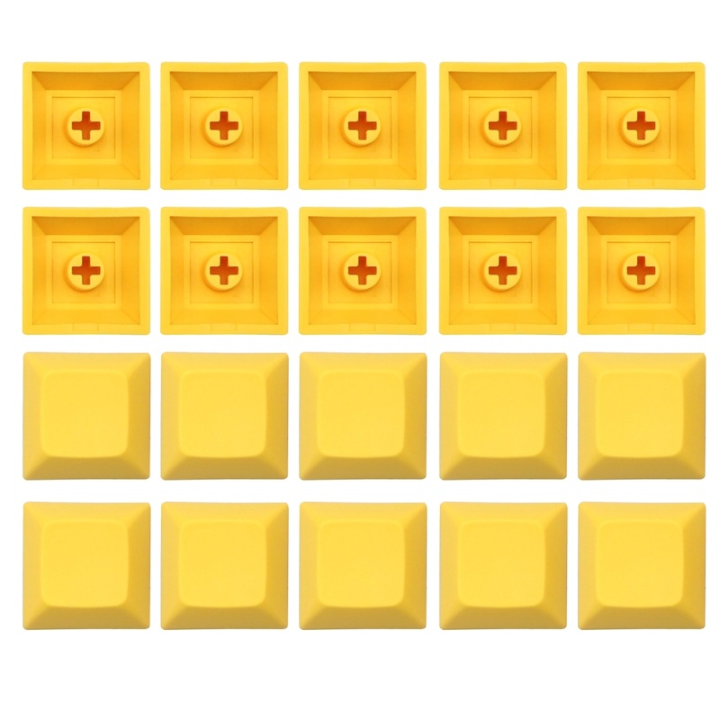 Trại 20 Chiếc DSA Keycaps Dày PBT DSA 1U Chiều Cao Keycap Trống Cá Tính Bổ Sung
