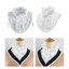 XGB Ve Áo Giả Cổ Ruffle Cạnh Cổ Khăn Choàng Đa Năng Neckwrap Cho Nữ Mùa Hè Áo Sơ Mi Nữ Accessorie