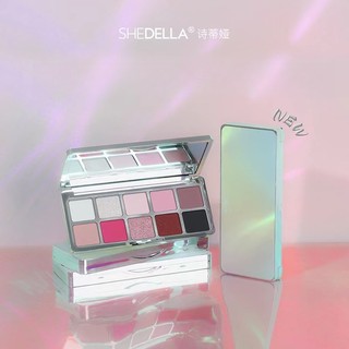 Shedella Bảng Phấn Mắt Mười Màu Tạo Khối Trang Điểm Mắt Khói