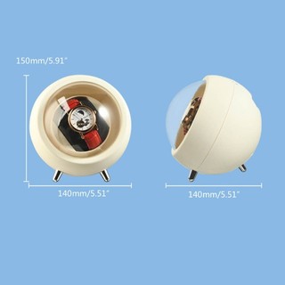 Hộp đồng hồ cơ tự xoay CLI với đồng hồ động cơ yên tĩnh Vỏ xoay có cáp chạy bằng nguồn hoặc USB