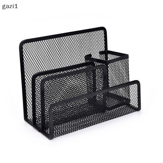 1 Giá Đỡ Tài Liệu Giấy Tờ / Tài Liệu Để Bàn Dạng Lưới Màu Đen In Chữ Gzi1