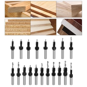 Yoo Countersink Khoan Chế Biến Gỗ Mũi Khoan Lỗ Khoan Cho Vít Counter Khoan Khoan Vít Countersunk 8 10MM Shank
