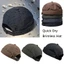 Mũ không vành MERIGGIARE, Mũ beanie khô nhanh màu trơn, Thời trang có thể điều chỉnh thoáng khí Unisex Retro Mũ nam giới