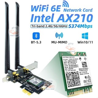 CARD WIFI không dây có TẢN NHIỆT intel AX210 / AX200 - Card wifi máy ...