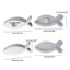 Khuôn Silicon Hình Cá Chân Nến với Giá Đỡ Nhựa - Dụng cụ Crafting