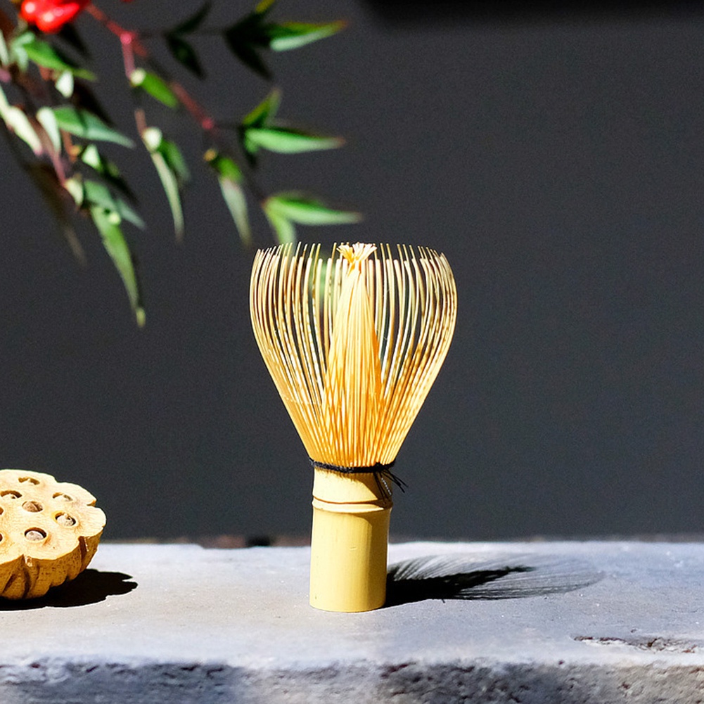 Tre Tím / Trắng Matcha Whisk Chuẩn Bị Trà Matcha Nhật Bản Quà Tặng Sinh Nhật