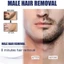FAVORITEGOODS Depilatory Paste Smooth Skin Painless Men Beard Moustache Remover Cream