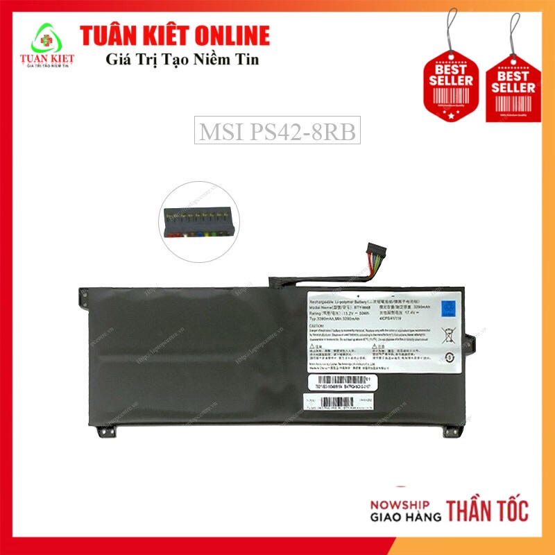 Pin Laptop MSI BTY-M48 PS42 8RB Modern 8RC 8RA 8MO S1 S1-C1