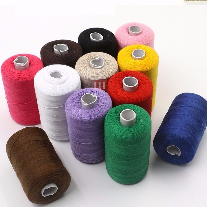 Bộ Kim May Vá 12 Màu Sắc Cỡ Lớn Kèm Hộp Đựng Tiện Dụng