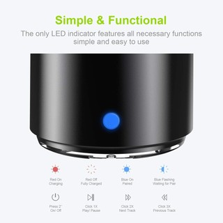 Loa bluetooth mini ewa a106 pro Chống Thấm Nước ipx7 Tiện Dụng Mang Theo Du Lịch