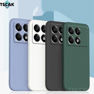 Ốp Điện Thoại silicone Mềm Nhám Siêu Mỏng Bảo Vệ Ống Kính Máy Ảnh Cho redmi k70 pro k70e