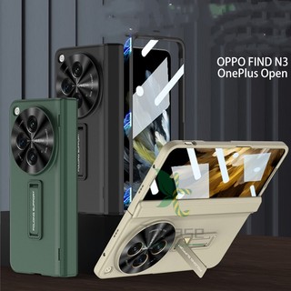 Bao Da Điện Thoại pc Cứng Dạng Ví Nắp Lật Hít Nam Châm Làm Giá Đỡ Cho oppo find n3 / oneplus Ốp