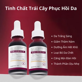 Tinh chất Zhensha Hết Mụn Se Khít Lỗ Chân Lông Da Căng Bóng Mịn Màng Sau 7 Ngày