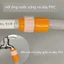 Đầu nối nhanh vòi máy giặt, PPR, ống nước cứng PVC, nối nhanh ống nước mềm-GIOVA