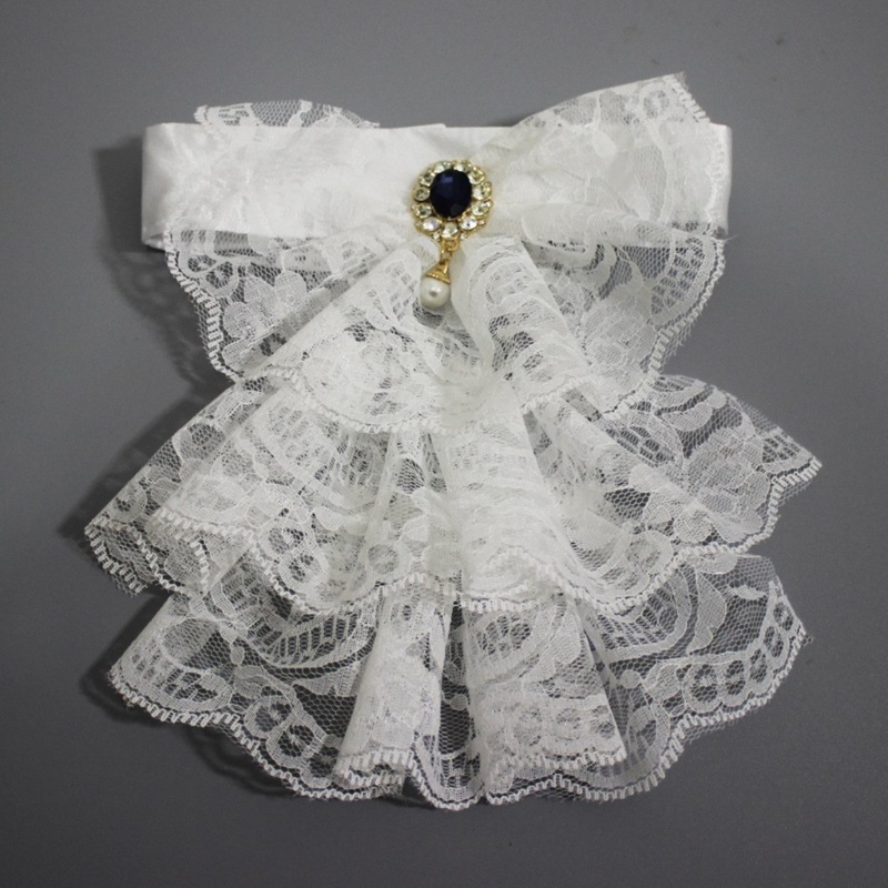 Victorian Neck Collar Cosplay Accessories Vampires Punk Ruffled Lace Collar