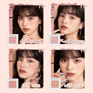 Judydoll ❈ ❈ ❈ ❈ 🍎 🍎 Màu hồng đơn sắc Trang điểm khỏa thân Phấn má hồng tự nhiên Phấn má hồng làm tròn tất cả trong một Phấn má hồng trang điểm mặt
