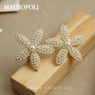 Mauropoli [Sẵn Sàng] Phiên Bản Hàn Quốc Kim Cương Giả Nơ Kẹp Tóc Bên Nổ Lò Xo Kẹp Phong Cách Hàn Quốc Nữ Top Kẹp Phụ Kiện Tóc