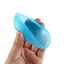 DELMER 2 chiếc Vỏ tai silicon, Vỏ tai làm tóc không thấm nước màu xanh, Phụ kiện tạo kiểu vòi hoa sen Tắm có thể tái sử dụng Perm Earuffs Salon Ear Shield