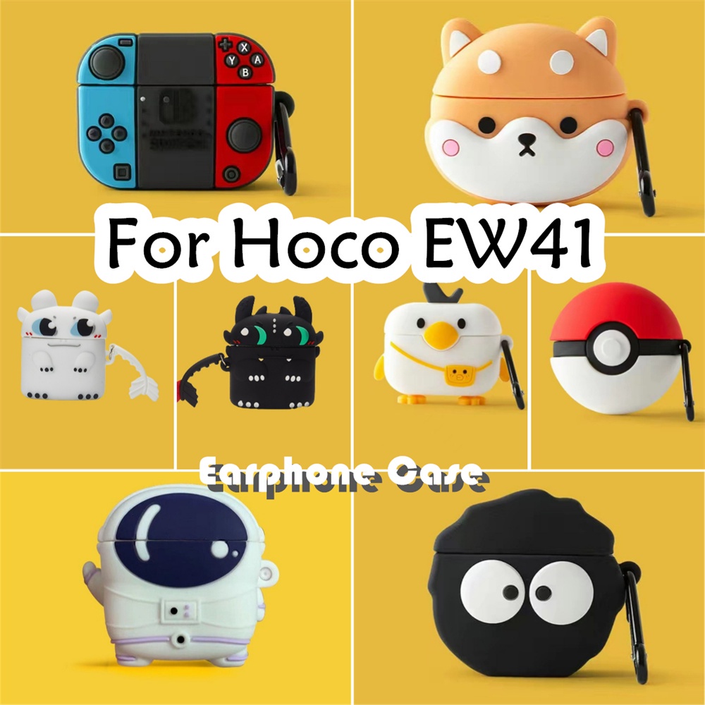 [Ngôi sao tương lai] Dành cho Ốp lưng Hoco EW41 Vỏ tai nghe silicon mềm hoạt hình siêu mát