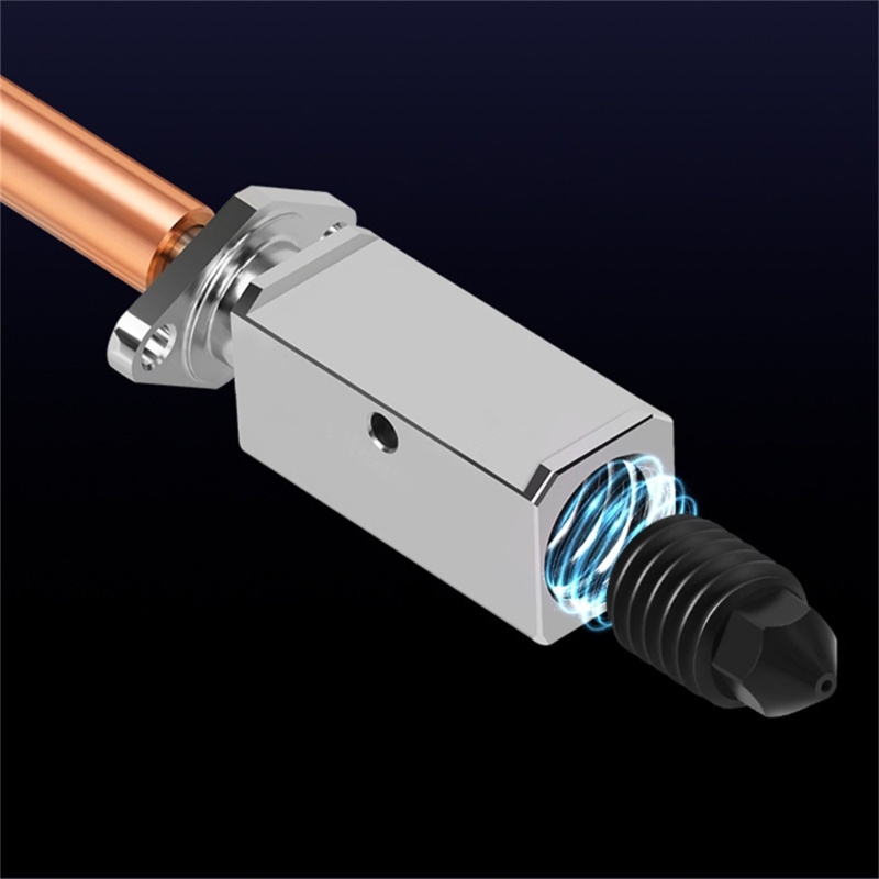 Redbaiaa1 Ống Hotend đáng tin cậy cho máy in 3D Bambu Lab X1C P1P2 0 Thiết kế chống vỡ