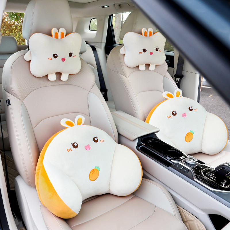 Toast Automotive Headrest Neck Pillow Car Pillow Cartoon Cute Car ...