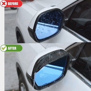 Set 2 Vỏ Bọc Gương Chiếu Hậu Xe Hơi Bằng Sợi carbon Chống Nước Mưa Tuyết