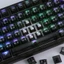 Btsg Công tắc tuyến tính POM Thân mạ vàng Reeds Panda Switch cho bàn phím cơ