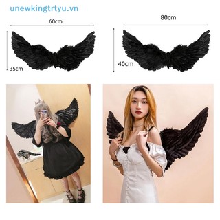 Unewtyu 1 Thiên Thần Trắng Đen Người Lớn Trẻ Em Quà Tặng Sinh Nhật Cosplay VN