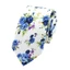 JVSUB 6 cm Cravat, Thanh Lịch Paisley Hoa Cotton Tie, Thời Trang Mỏng Dễ Thương Áo Sơ Mi Hoa Phụ Kiện Nam Nữ