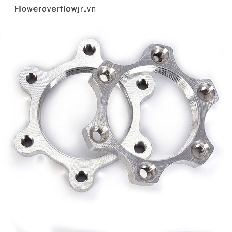 FJR Xe Đạp Freewheel Ren Hub Đĩa Phanh Cánh Quạt 6 Bu Lông Mặt bích Adapter HOT
