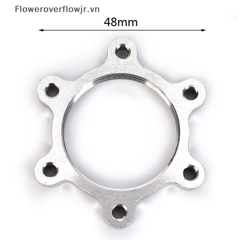 FJR Xe Đạp Freewheel Ren Hub Đĩa Phanh Cánh Quạt 6 Bu Lông Mặt bích Adapter HOT