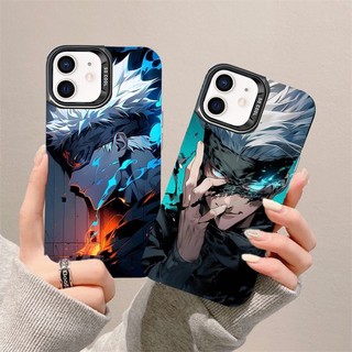 Ốp lưng Jujutsu Kaisen Satoru Gojo cho IPhone 16 15 14 13 12 11 15 Pro ProMax XS XR XSmax 13Mini Vỏ silicon siêu mát DCCY