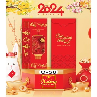 100 BAO LÌ XÌ ĐỦ MẪU HOA KHAI PHÚ QUÝ, bao lì xì tết