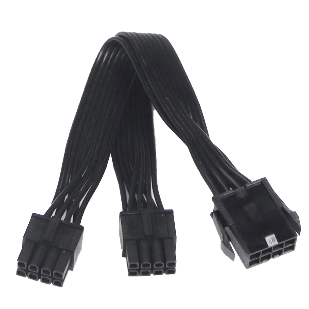 Jmt 1 Cáp Nối Dài Chuyển Đổi atx 12v cpu 8pin female Sang dual 8 pin male Cho Bo Mạch Chủ