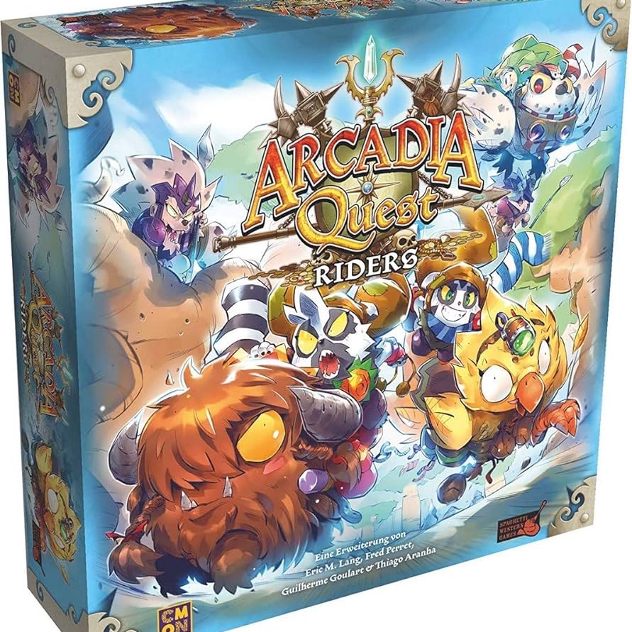 Arcadia Quest Riders Bản mở rộng của trò chơi board game Arcadia