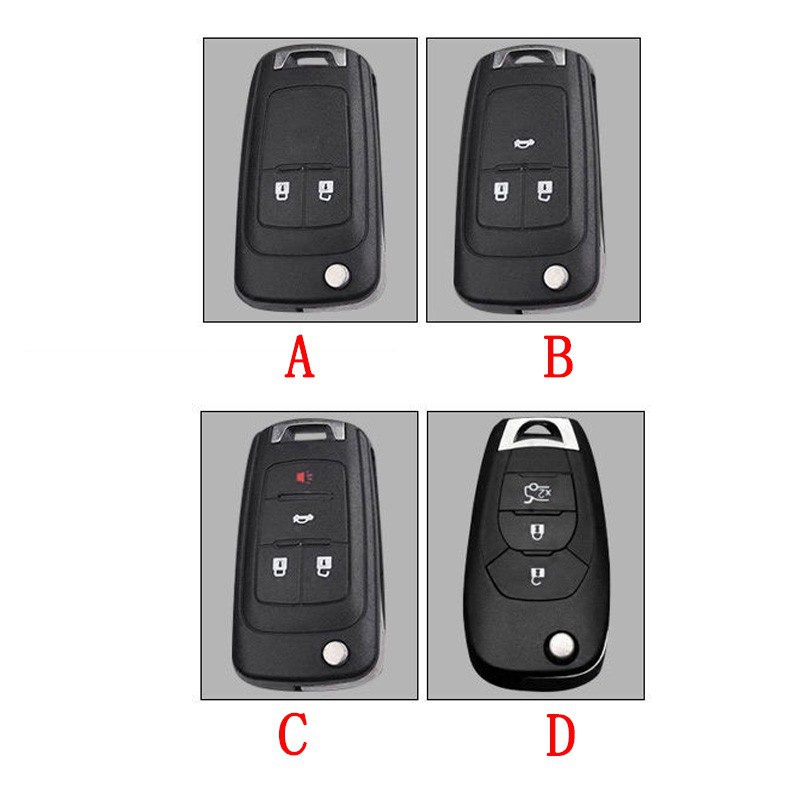 Vỏ Da Bảo Vệ Chìa Khóa Xe Hơi Chevrolet / Colorado Cruze Sonic Trailblazer Kèm Móc Khóa